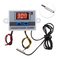Thermostat numérique régulateur de température W3002 XH-W3001 V 110V 12V 24V, régulateur de température pour incubateur d'aquarium, 220