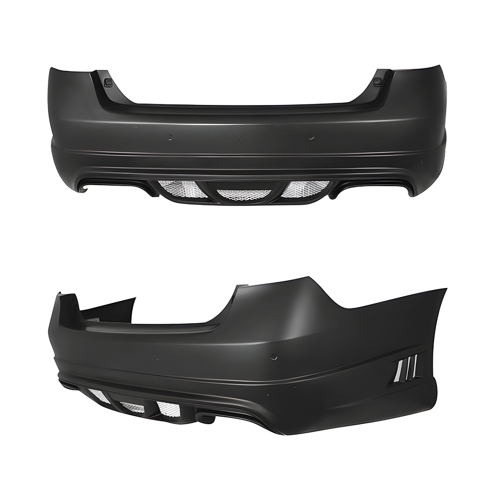 Custom PP Material Car Body Part Kits Rear Bumper Lips Rear Diffuser Splitter For Chevrolet Camaro Body Kit 2016-2021