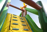 Intéressant parcours d'obstacles gonflable gonflable papillon pour enfant et adulte