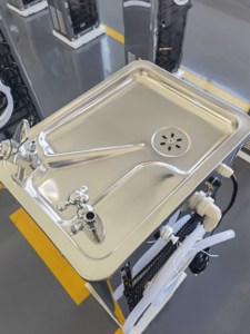 <span class=keywords><strong>Refroidisseur</strong></span> d'<span class=keywords><strong>eau</strong></span> de fontaine à boire en acier inoxydable le plus vendu (logo du client estampillé sur le <span class=keywords><strong>bassin</strong></span> de fontaine à boire DISPONIBLE) - Product Image 5