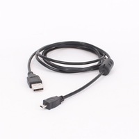 Kabel Data USB kamera SLR Mini 8-Pin untuk D3200 D5000 D5100 D5200 D7100 S2600 P520 kabel USB Transfer Data yang efisien