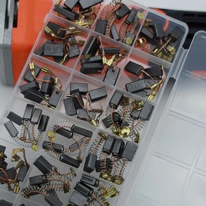 Carbon Brushes 90Pcs 18 Sizes For <b>Power</b> Tools Impact Drills Circular <b>Saws</b> Angle Grinders Replacement Motor Accessories - Product Image 1