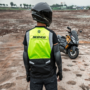 <span class=keywords><strong>Gilet</strong></span> <span class=keywords><strong>de</strong></span> protection moto en maille textile réglable pour motard, <span class=keywords><strong>gilet</strong></span> <span class=keywords><strong>de</strong></span> course moto <span class=keywords><strong>cross</strong></span> réfléchissant pour la conduite à moto - Product Image 6