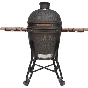 21.5Inch Bubble Barbecue Houtskoolgrill Keramische Kamado Roker Bbq Grill Fabriek Gemaakt