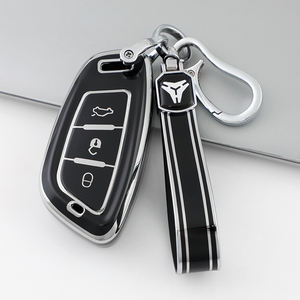 Étui de protection souple en TPU de qualité supérieure pour clé de voiture <span class=keywords><strong>Peugeot</strong></span> C3 Citroën Versailles C6 Sega Tianyi C4, porte-clés et accessoires - Product Image 3