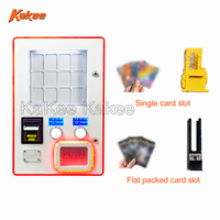 Distributeur automatique de cartes photo et de cartes de jeu personnalisées avec fonction autocollant photo et paiement par billets de banque