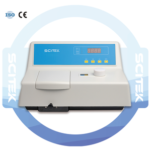 Spettrofotometro UV-Visibile a LED a 4 cifre SCITEK con supporto per cuvette a 4 posizioni, precisione della lunghezza d'onda di 2 nm, precisione spettrale di 5 nm - Product Image 4