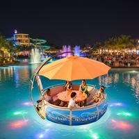 Bateau de barbecue en fibre de verre chinois Meierya M-028 de haute qualité, capacité de 500 kg pour 10 à 12 personnes, idéal pour les aventures lacustres