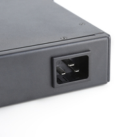 Nueva Unidad de Distribución de Energía (PDU) Inteligente Americana OEM de 19 Pulgadas y 1U con 8 Vías, Medidor IP485, Control SPMCIP, Carcasa Metálica, RS485/HTTP