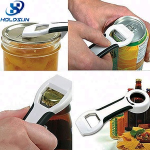 <span class=keywords><strong>4</strong></span> in 1 Multi-funzione barattolo di plastica apriscatole Custom può bottigliare coperchio Pop Beer linguetta strumenti per l'apertura barattoli di plastica - Product Image 5