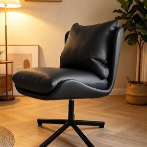 Sillón Moderno Individual Tapizado, Sillón de Descanso Giratorio para Sala de Estar o Balcón - Product Image 3