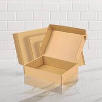 Boîte cadeau en carton ondulé à prix avantageux, boîte d'emballage en carton