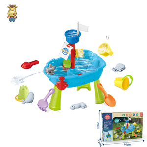 Mesa de Agua y Arena con Forma de Barco Pirata para Niños, con Botella de Spray, de Plástico PP, Juego de Playa para Exteriores, para Niños de 0 a 24 Meses - Product Image 5