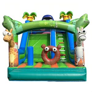 Combo de castillo inflable, castillo hinchable, tobogán hinchable para niños - Product Image 1