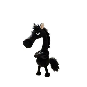 Mogo Dark Horse 2026 Année du Cheval Sac à Main Suspendu en Peluche Pendentif Mascotte pour Poupée Design Unique Remplissage en Coton PP - Product Image 5