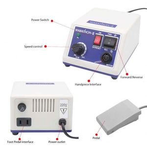 Micromotor Eléctrico Dental AtMarathon con Logotipo Personalizado, 3 65W, Certificado CE, para Pulido de Laboratorio Dental, 35000 RPM - Product Image 3