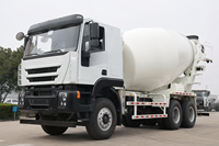 Camion malaxeur à béton 6X4 14m de bonne/haute qualité à prix raisonnable avec moteur et boîte de vitesses, norme d'émission Euro, haute efficacité