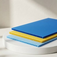 Plaque en polypropylène ondulé Coroplast de haute qualité, feuilles creuses en plastique PP
