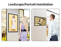 HUSHIDA Android Tout-en-un Écran tactile capacitif LCD 32 pouces Affichage publicitaire Affichage intelligent Montage mural Signalisation numérique