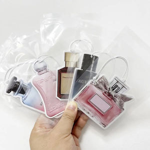 2025 Moderne Auto Luchtverfrisser Aangepaste Logo Geur Parfumfles Geurende Papieren Kaart Langdurig Gemaakt van Katoenen Papier Op Maat - Product Image 2