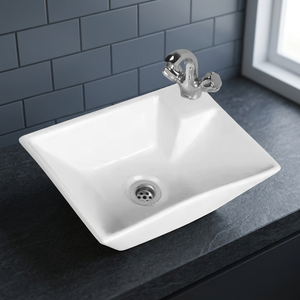 À vendre céramique blanc coin comptoir bassin porcelaine évier de lavage à la main pour la maison cuisine salon - Product Image 2