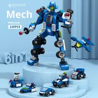 Blocs de construction, jouets éducatifs pour enfants, assemblage, petites pièces, thème voitures, plastique ABS, unisexe