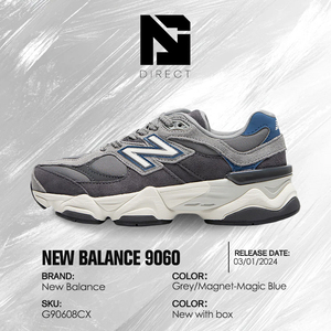 Zapatos New Balance 9060 con Cordones, Cómodos, Estilo Deportivo, Transpirables, Punta Redonda, Casuales - Product Image 6