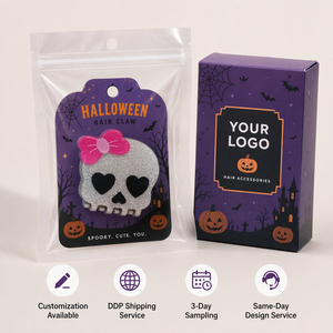 Grandi fermagli per capelli in acetato con stampa personalizzata di Halloween, design a zucca, <span class=keywords><strong>ragno</strong></span>, pipistrello e teschio, per feste, all'ingrosso, per donna - Product Image 4