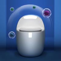 Offre Spéciale – Ensemble WC Monobloc Moderne Blanc en Céramique à Poser au Sol pour Salle de Bain et Villa