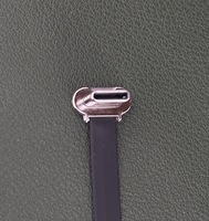Câble de charge rapide USB C 2.0 à angle droit 90 degrés, cordon de données souple et fin de type C, 3A, en nylon tressé, blindé en alliage d'aluminium pour téléphone