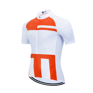 2025 été vélo à manches courtes cyclisme maillot hommes <span class=keywords><strong>vtt</strong></span> Ropa Ciclismo vêtements de sport avec nom d'équipe OEM vélo Maillot vêtements - Product Image 2