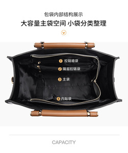 Women Hand <b>Bags</b> Luxury <b>Large</b> Capacity Handbags for Ladies Letter Embossed Custom Shoulder <b>Bag</b> Women Hand <b>Bags</b> Ladies - Product Image 4