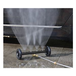 Brosse à eau à jet d'eau détachable rose avec rallonge de 16 pouces pour nettoyeur haute pression, pour voiture et jardin - Product Image 1