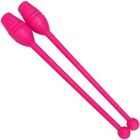 Bastones de Gimnasia Rítmica Winora, Equipo de Entrenamiento de Gimnasia, Tiza para Gimnasia, Plástico, 35 cm, China, Zhejiang, Exterior