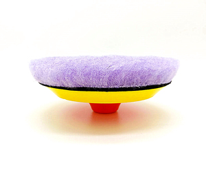 Tampon de polissage en laine 5 Pouces <span class=keywords><strong>Auto</strong></span> Voiture violet en laine d'agneau Laine Tampon de Polissage - Product Image 5
