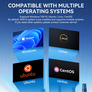 Meetneng Tùy Chỉnh Ipc Bảng Điều Chỉnh Mở Khung Không Thấm Nước Máy Tính Để Bàn Intel Celeron J1900 Không Quạt Treo Tường Nhúng Industri PC Bộ Vi Xử Lý - Product Image 3