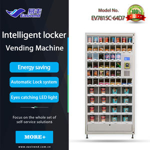 热卖大容量快速送货外卖小吃店方便食品58储物柜自动售货机 - Product Image 2