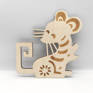 Customized <b>Wooden</b> Crafts Ornaments for Home Decoration <b>Desktop</b> Ornaments One-Piece Custom - Product Image 4
