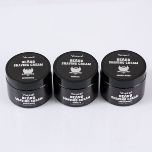 Crème à raser au bois <span class=keywords><strong>de</strong></span> santal, adoucit les barbes grossières, prévient les irritations <span class=keywords><strong>de</strong></span> rasoir, crème à raser hydratante douce pour un usage quotidien - Product Image 1