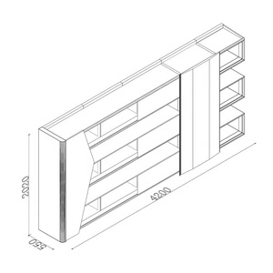 Archivador <span class=keywords><strong>de</strong></span> acero <span class=keywords><strong>de</strong></span> 4 puertas para oficina a buen precio, armario <span class=keywords><strong>de</strong></span> hierro para oficina - Product Image 5