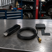 Antenne radio DAB DAB+ pour voiture, adaptateur USB, récepteur stéréo Android