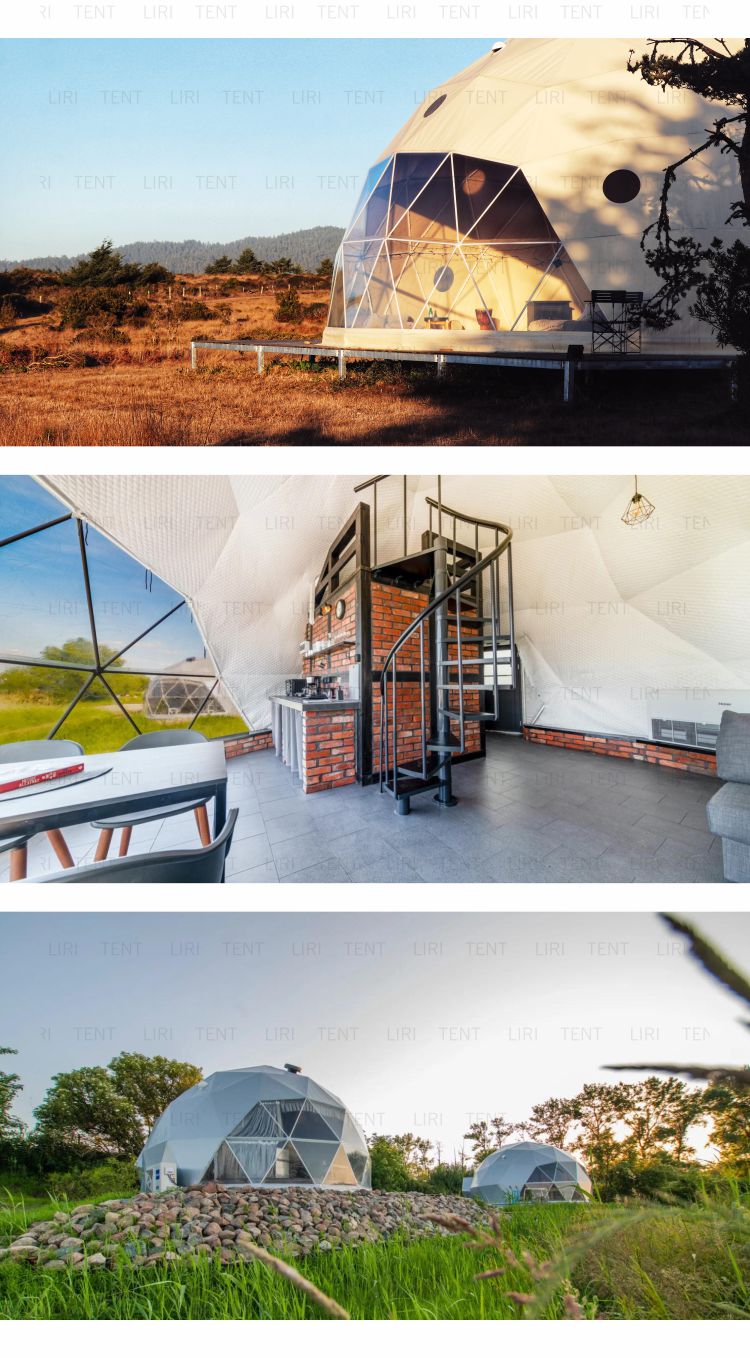 Clear Cover Round Dome Glamping Yoga Gym Tent for Sale Florida
