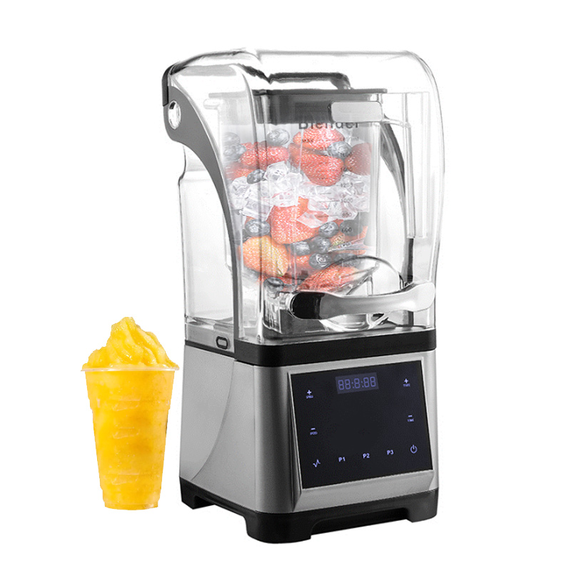 Commerciële Blender Mixer En Juicers Stille Lage Ruis Smoothie Blender Voedselverwerkers Heavy Duty Blender Met Geluidshoes