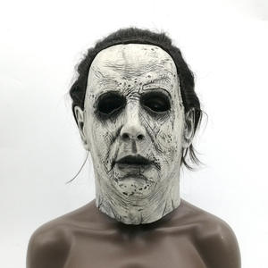 Michael Myers Vert LED Yeux Épouvantables Effrayant Halloween Horreur <span class=keywords><strong>Masque</strong></span> en Latex <span class=keywords><strong>Masque</strong></span> <span class=keywords><strong>de</strong></span> <span class=keywords><strong>Carnaval</strong></span> pour la Fête - Product Image 3