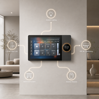 Panneau de commande intelligent Tuya 4 6 8 10 12 pouces à écran tactile mural, passerelle WiFi Zigbee BLE, 2 relais, RJ45 LAN, CE RoHS, usine OEM avec 17 ans d'expérience