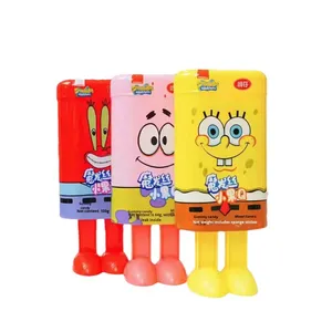 <strong>Crazy</strong> Hair Liquid Candy <strong>Gummy</strong> Fruit Lollipop for Kids Sour Fruit Yogurt Mint Flavored Bottles Bags Available for Wholesale - Product Image 1