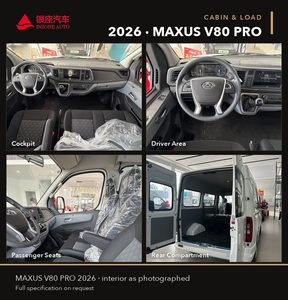 Nueva Maxus V80 PRO 2026 2.0T Diésel, Furgoneta de 7 Asientos, Distancia Entre Ejes Larga, Techo Mediano, Volante a la Izquierda, para Exportación y Venta al Por Mayor - Product Image 6