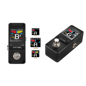 AROMA AT-07 Procesadores de efectos 3 en 1 Sintonizador de <span class=keywords><strong>guitarra</strong></span> Metrónomo/Sintonizador/Generador de tonos <span class=keywords><strong>Pedal</strong></span> de efectos de tono Pantalla cromática - Product Image 2