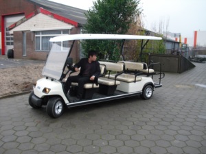LVTONG Approvisionnement d'usine en gros 48V personnalisé 11 places Buggy Cassic Car Golf Cart à vendre - Product Image 6