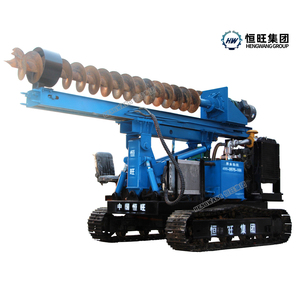 เครื่องตอกเสาเข็มพลังงานแสงอาทิตย์แบบไฮดรอลิกยี่ห้อ China Hengwang พร้อมเครื่องยนต์ปั๊มแรงกระแทก 1800J สำหรับติดตั้งเสาเข็มพลังงานแสงอาทิตย์บนพื้นดิน - Product Image 2